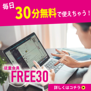 【新プラン】FREE30(従量会員) 