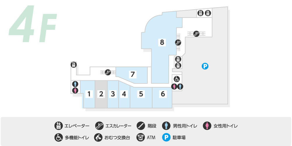 ティアラ214Fフロアマップ