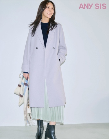 ロング チェスターコート JIGGYS SHOP（ジギーズショップ） チェスターコート コート メルトン