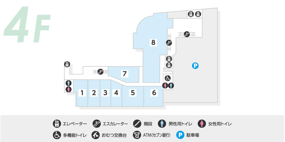 ティアラ214Fフロアマップ