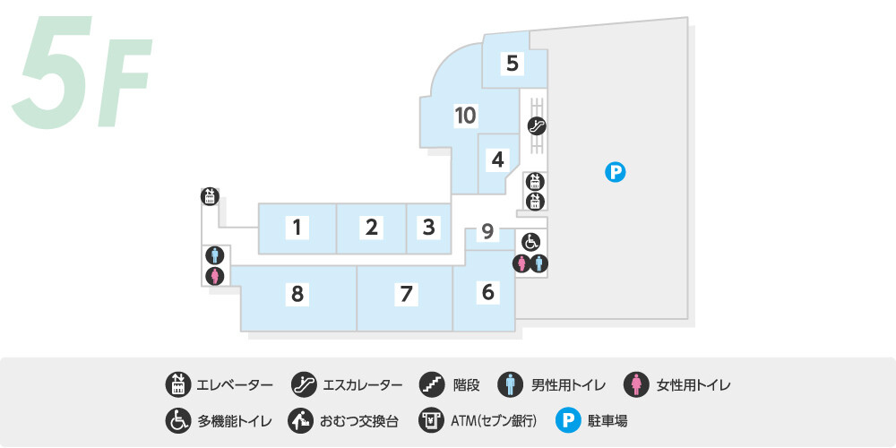 ティアラ215Fフロアマップ